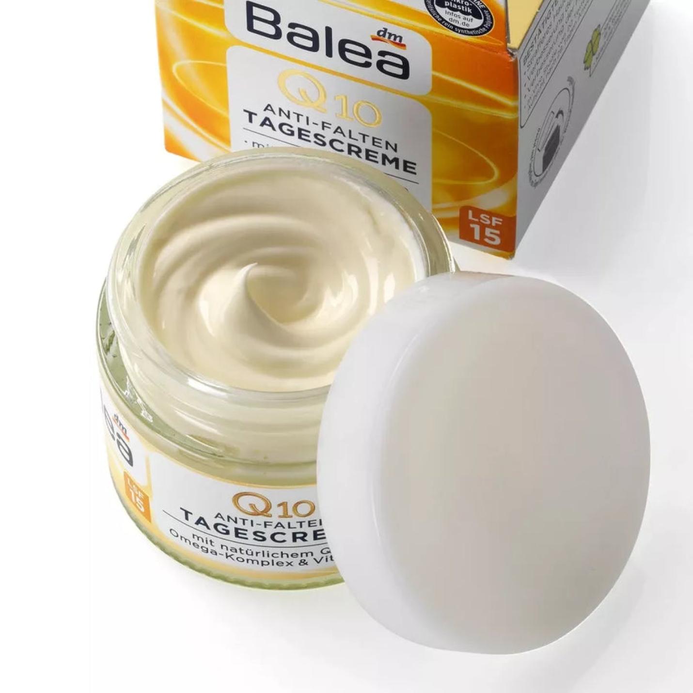 Balea Balea Q10 Anti-Rimpel Beschermende Dagcrème SPF15 (50 ml); Afbeelding: 2