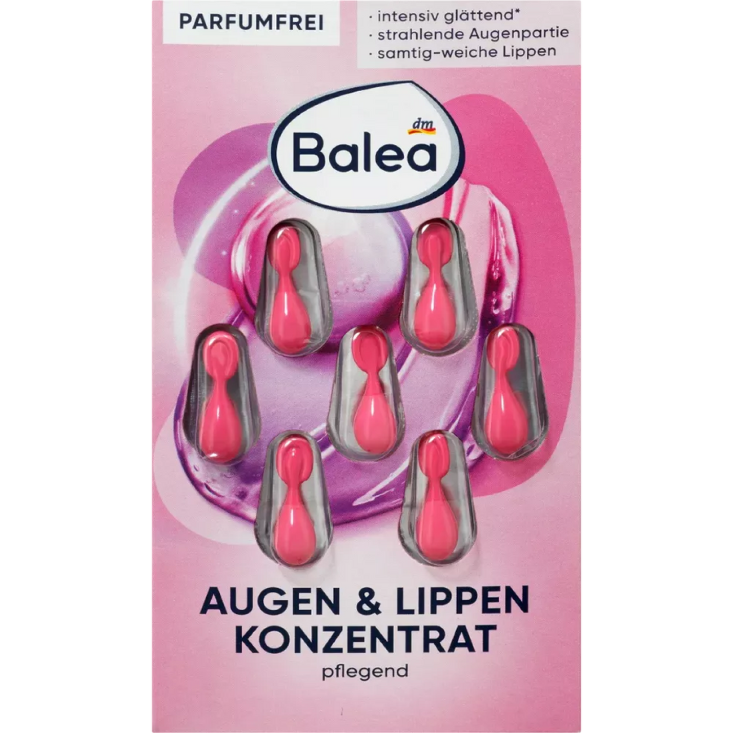 Balea Oog En Lipconcentraat - 7 stuks