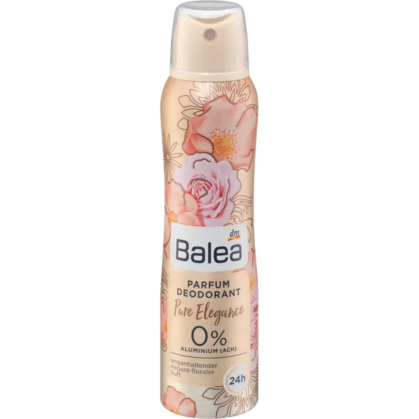 Balea Deospray Parfum Deodorant Pure Elegance, 150 ml