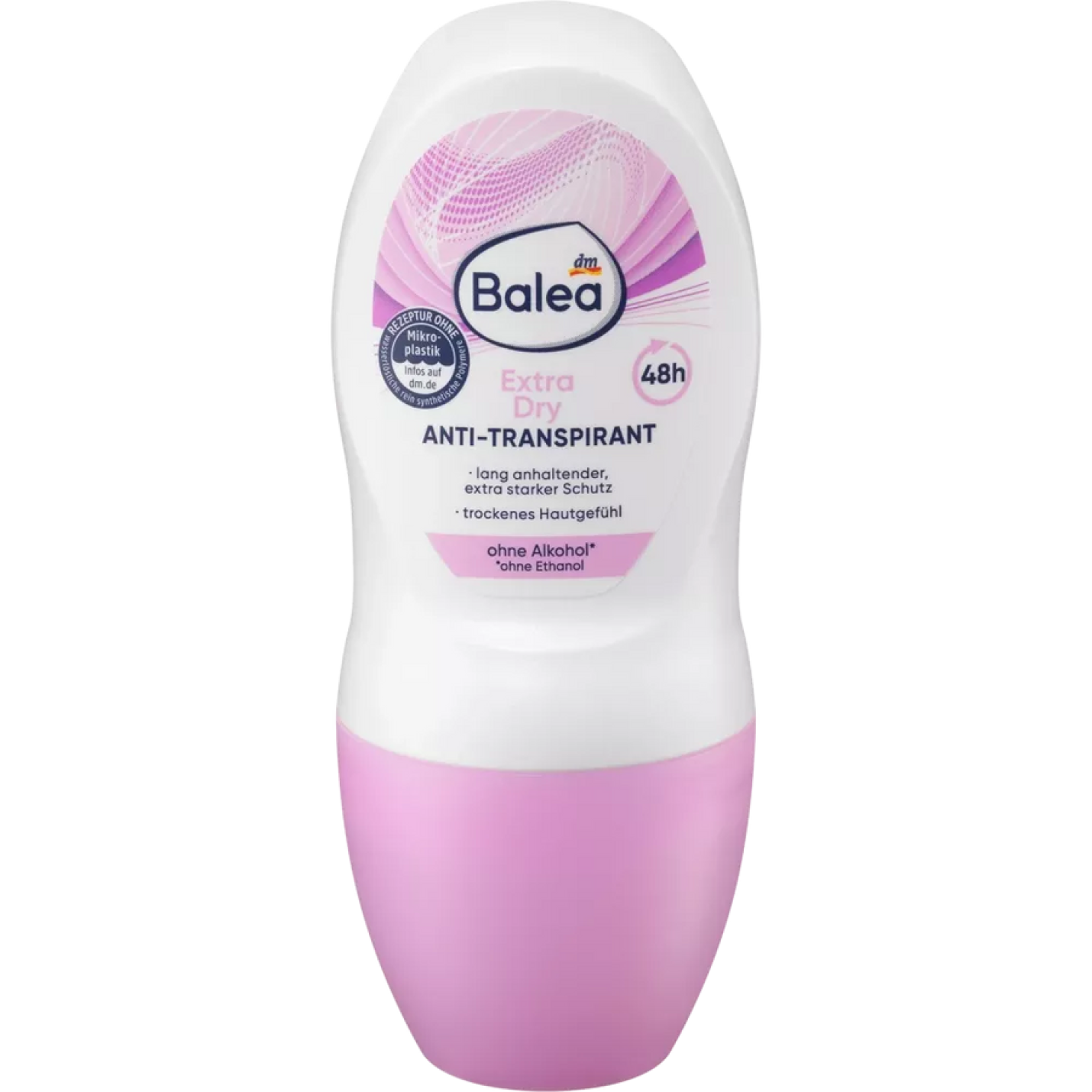 Balea Anti-transpirant Deoroller Extra Droog, 50 ml