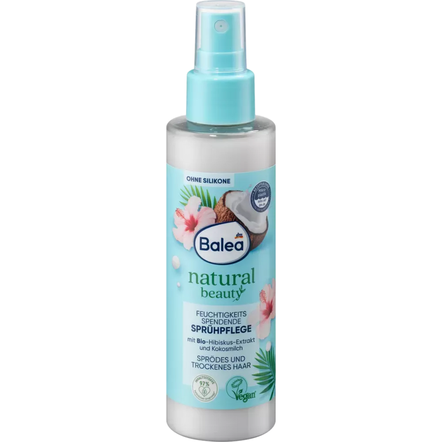 Balea Natural Beauty Spray Care Moisture, 150 ml