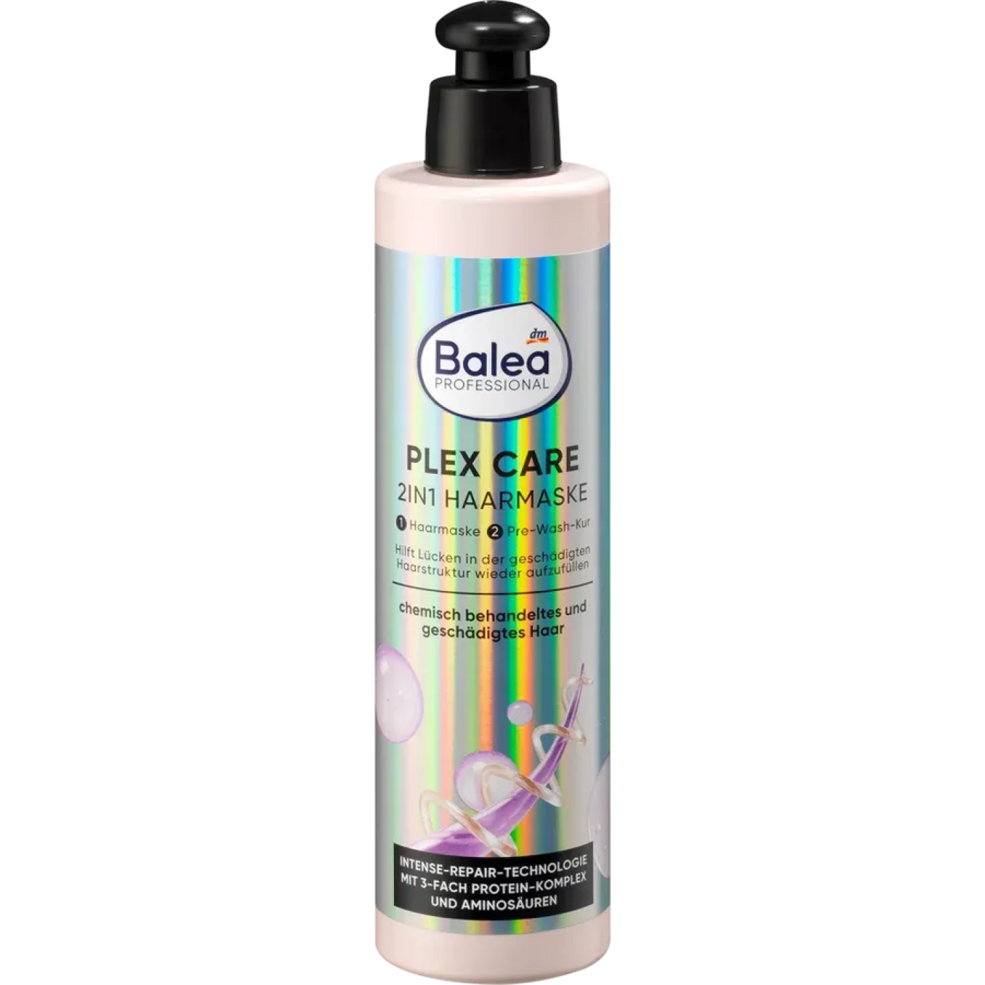 Balea Professional Haarmasker Plex Care 2in1, 250 ml