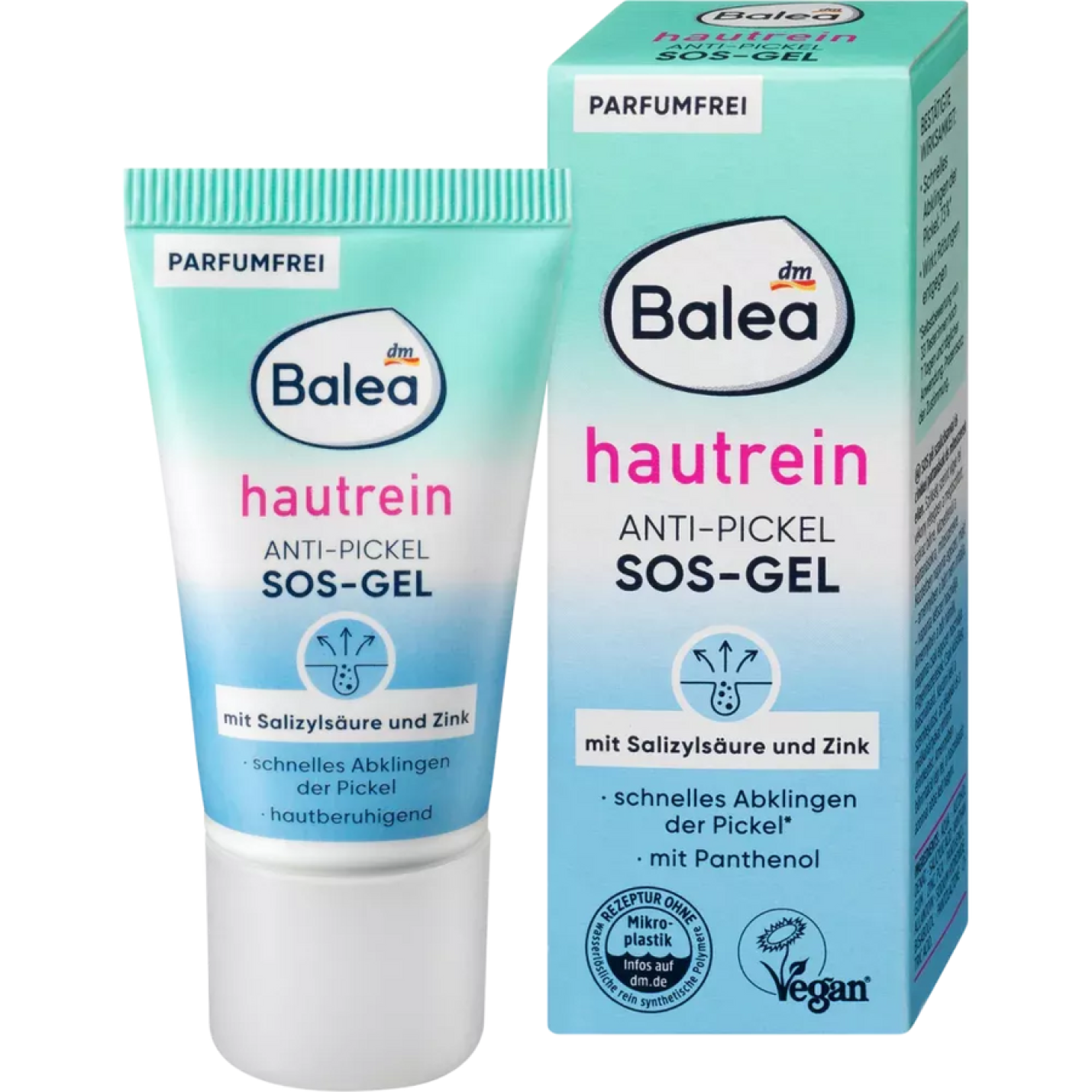 Balea Anti-Puistjes SOS Gel Huidreiniger, 15 ml