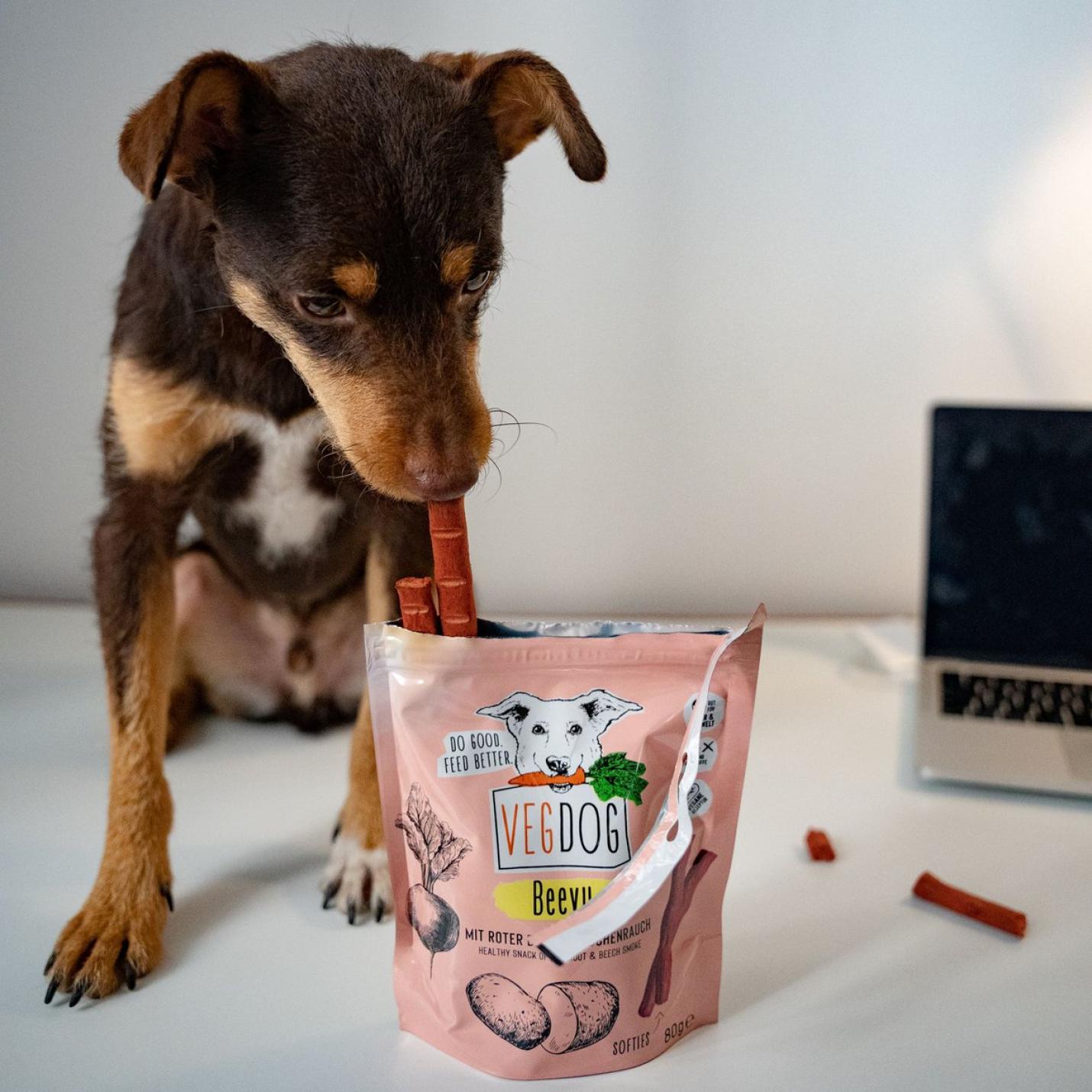 Vegdog Beevys 80 g; Afbeelding: 2