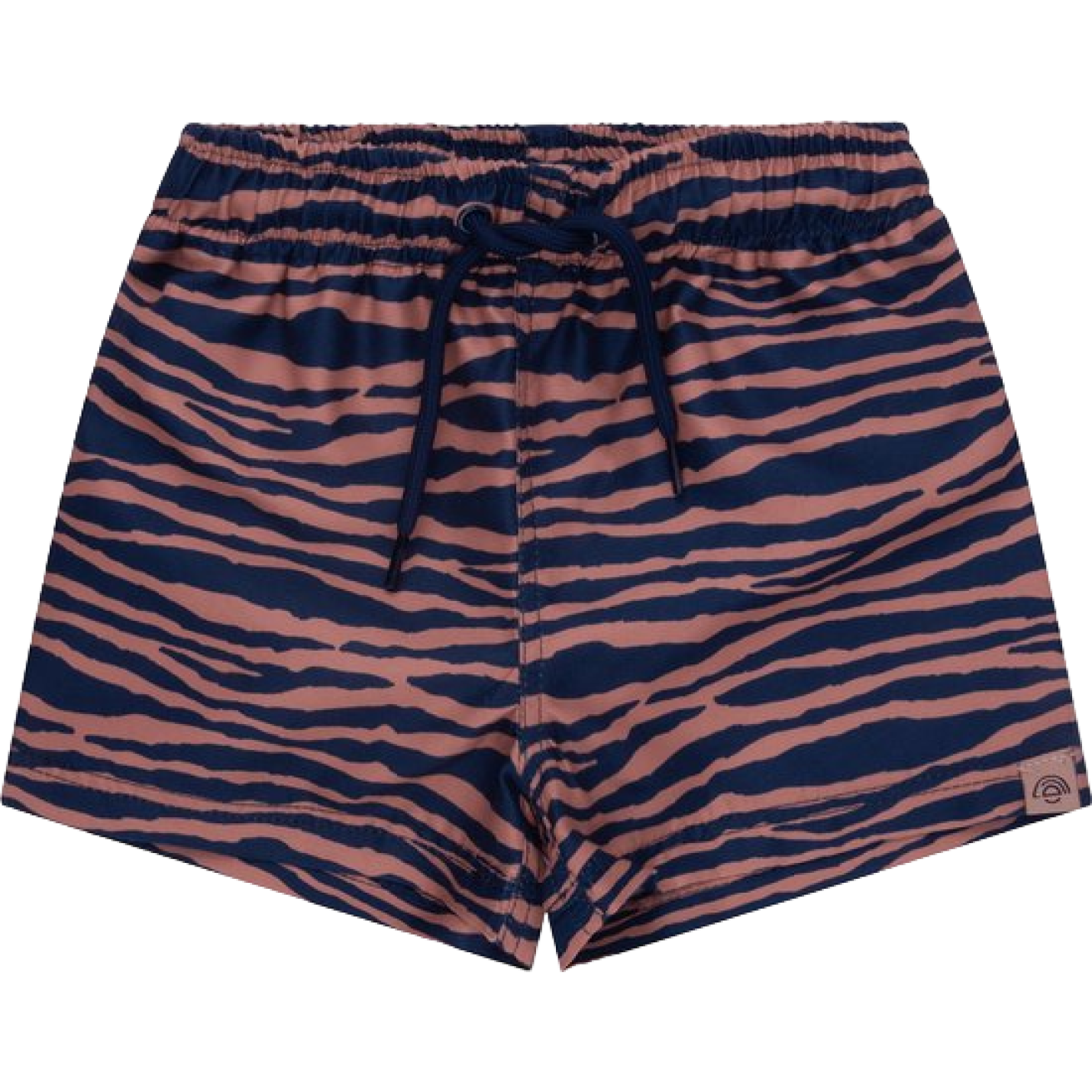 Swim Essentials Zwemboxer  Blauw/Oranje Zebra - 62/68
