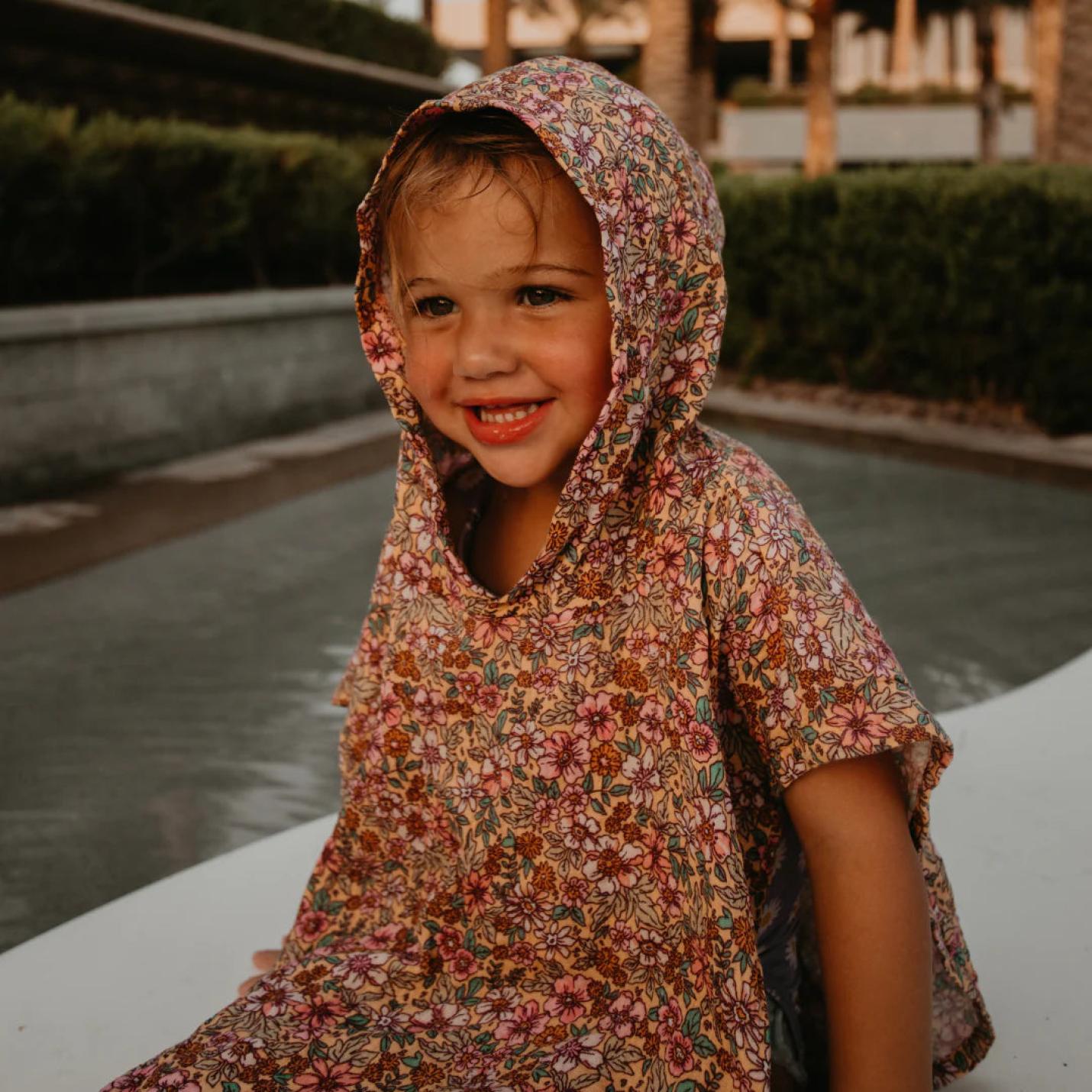 Swim Essentials Hydrofiel Poncho Blossom; Afbeelding: 2