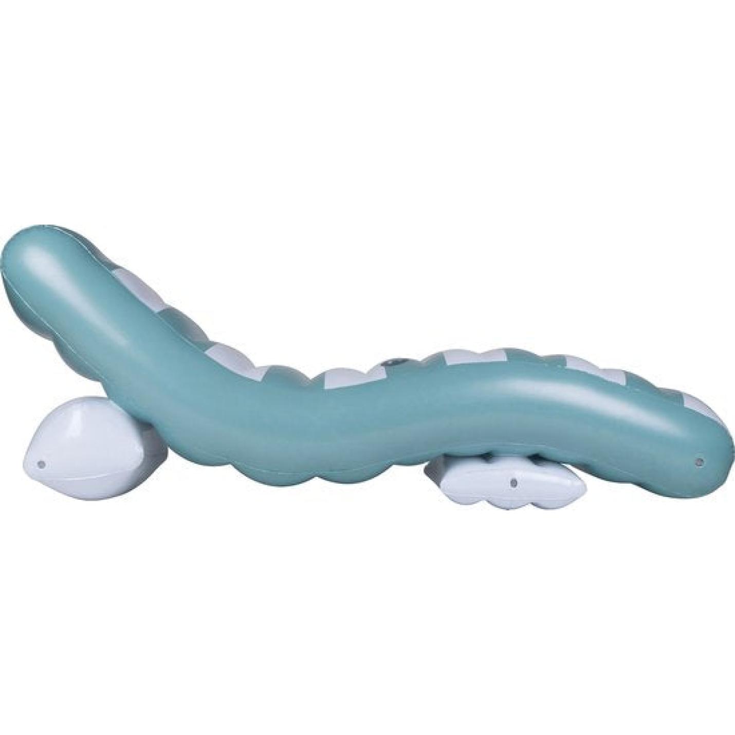 Swim Essentials Luxe Lounge Float - Luchtbed  Old Green; Afbeelding: 2