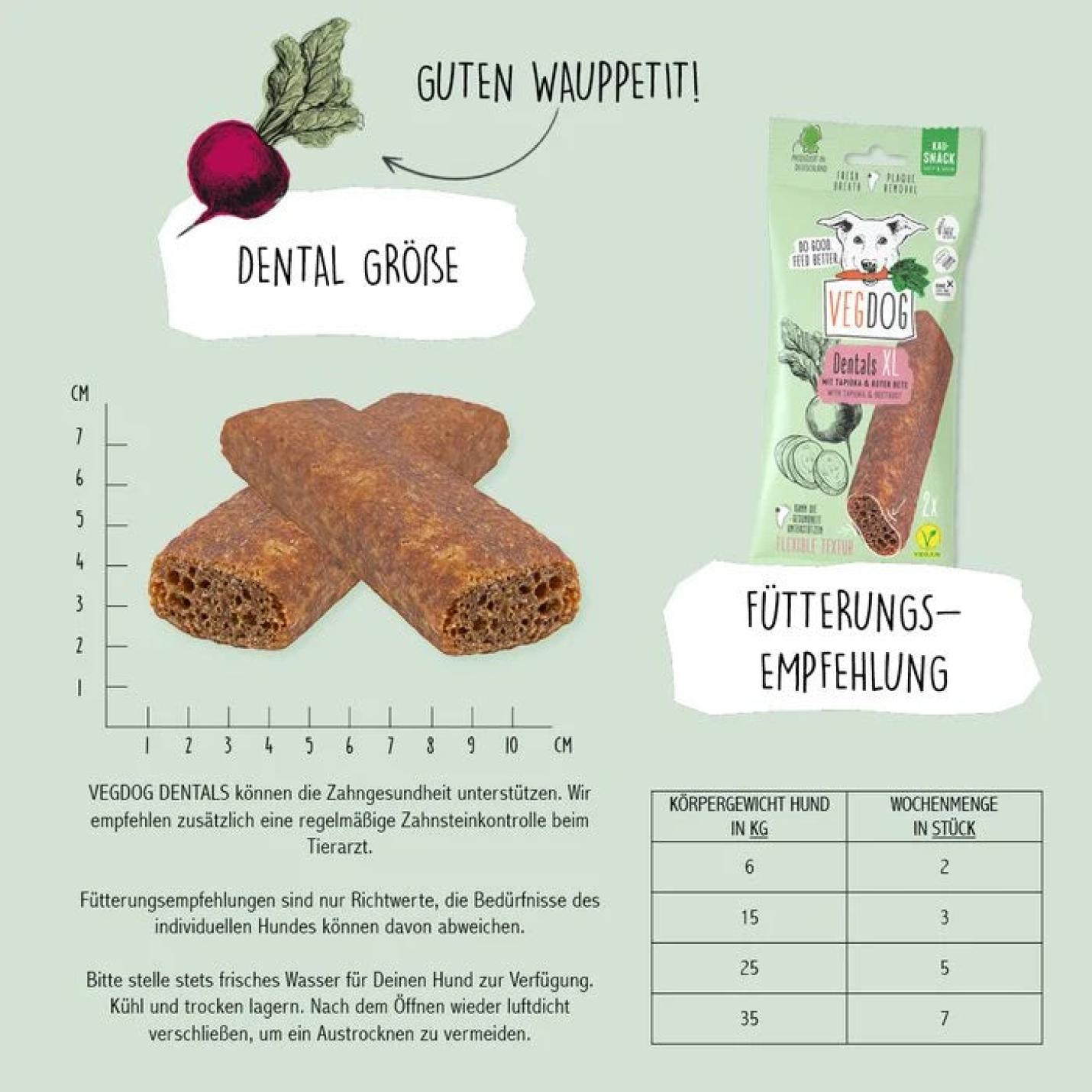Vegdog Dentals XL 2 stuks; Afbeelding: 2