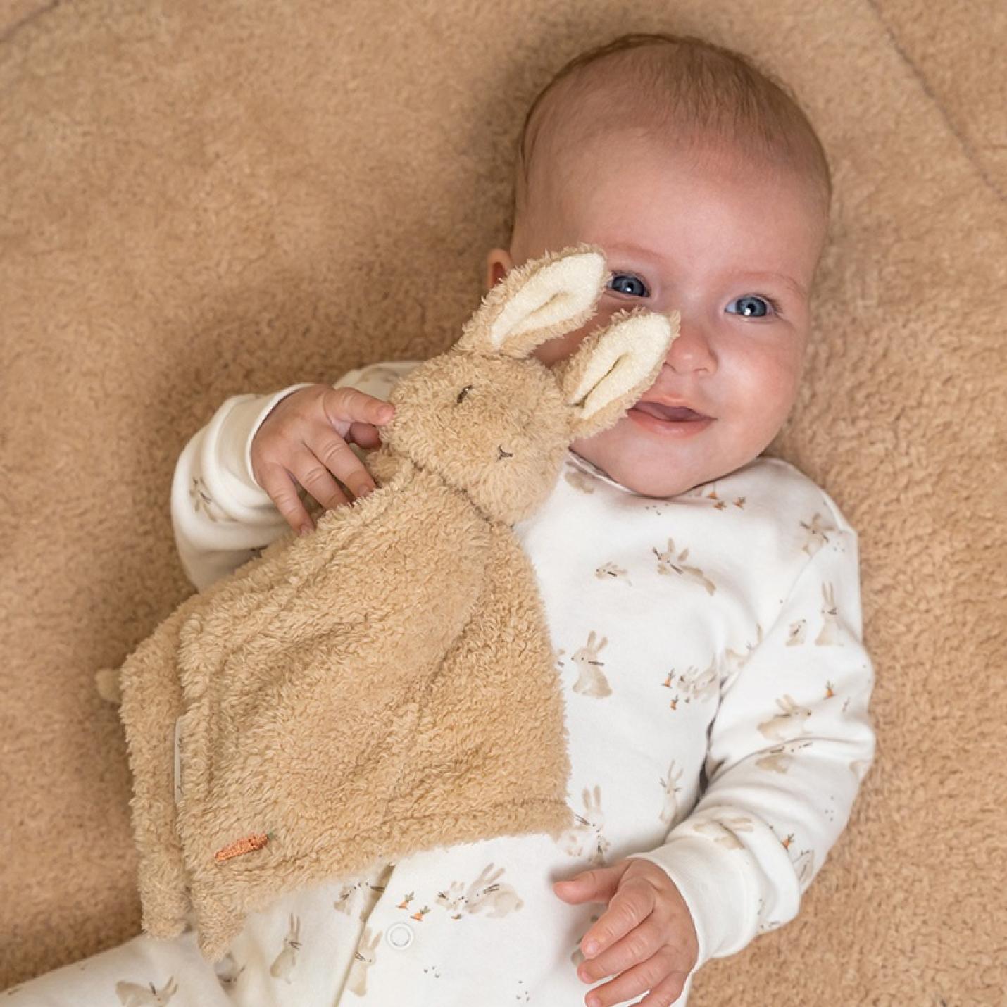 Knuffeldoekje Baby Bunny | Little Dutch; Afbeelding: 4