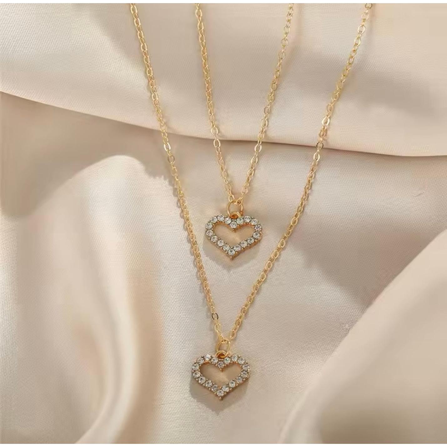 Golden Forever Love Necklace
