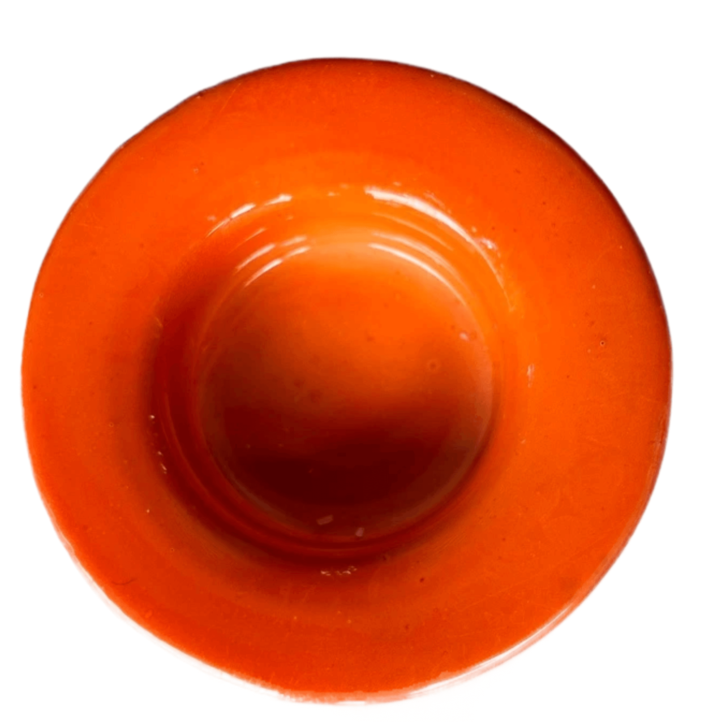Keramieken Kandelaar met Kleurverloop – Oranje & Roze, 27 cm Hoog; Afbeelding: 3