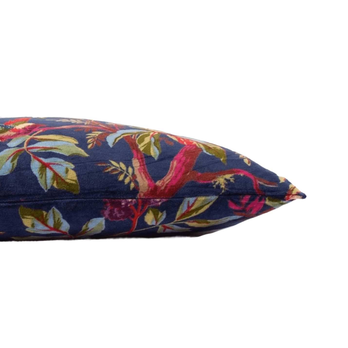 Sierkussen Paradise in donker blauw incl. vulling 50cm X 30cm; Afbeelding: 2