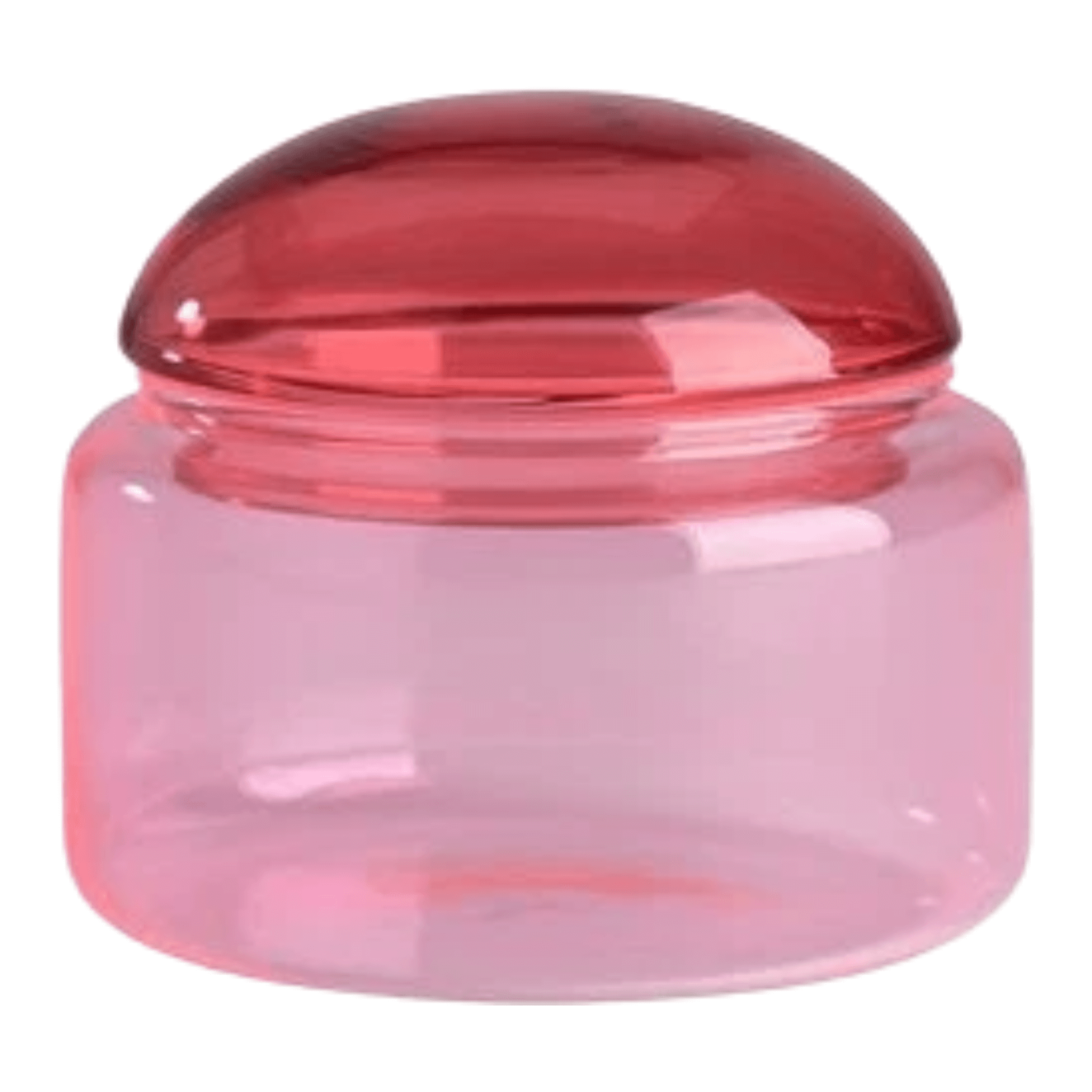Voorraadpot rood/roze small