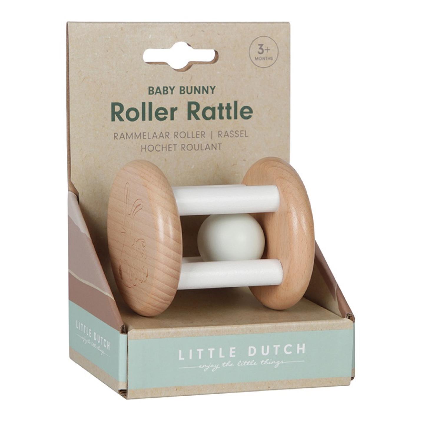 Houten rammelaar Baby Bunny | Little Dutch; Afbeelding: 5