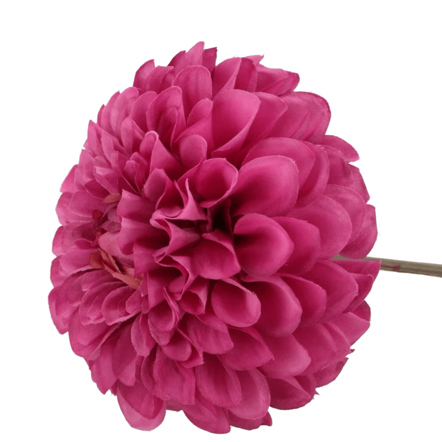 Kunstbloem Dahlia bol - paars; Afbeelding: 2