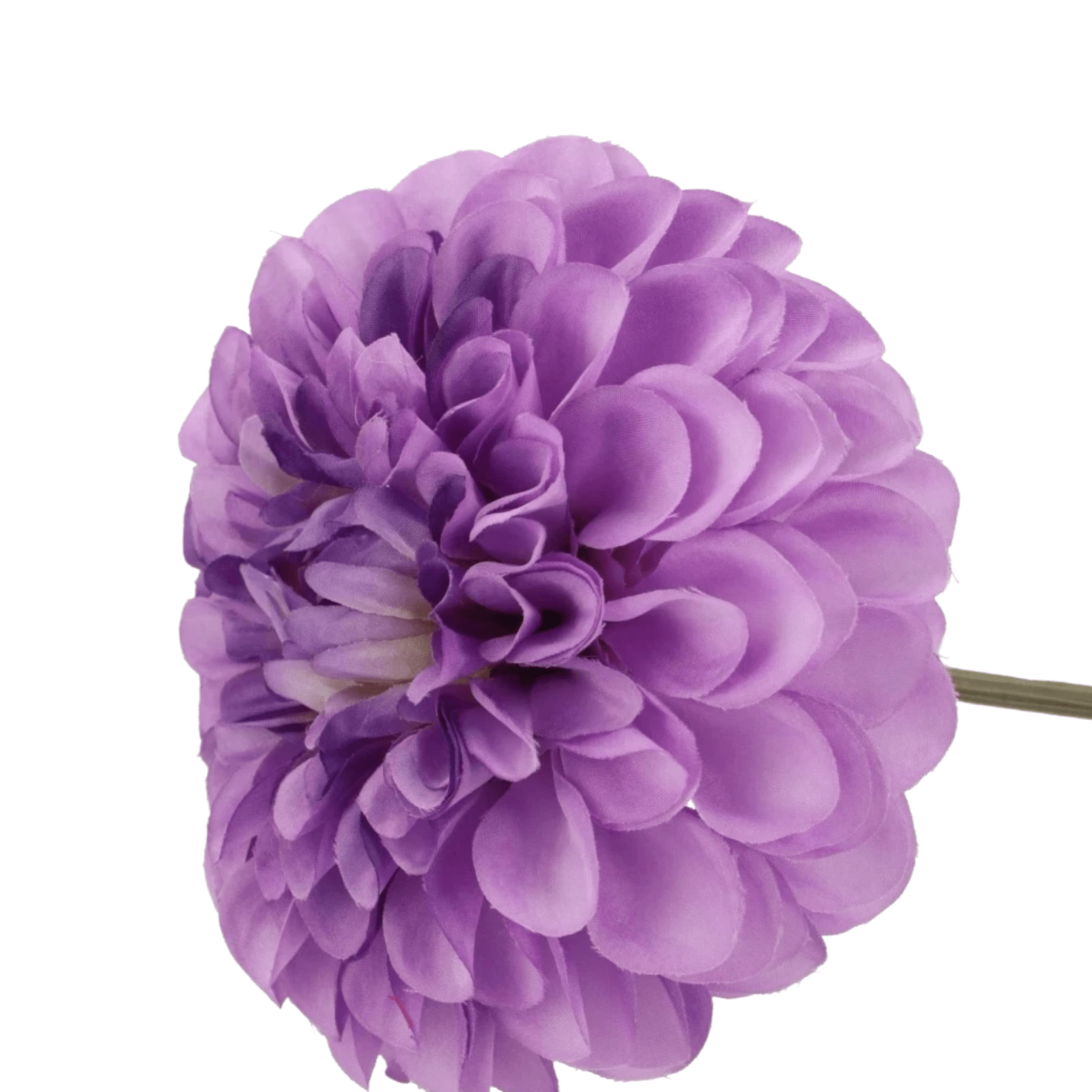 Kunstbloem Dahlia bol - Paars; Afbeelding: 2