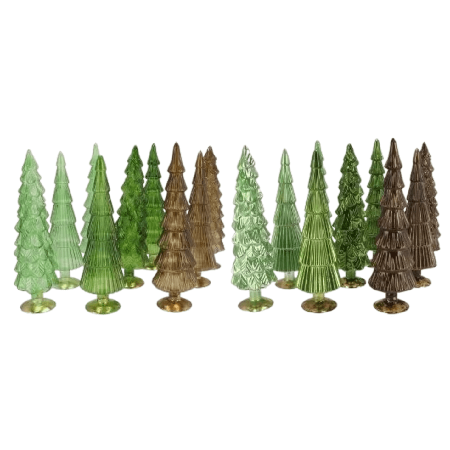 Kerstboompjes Twinkel  Glas in 25cm en 30cm - 5 Hoog 25cm; Afbeelding: 2