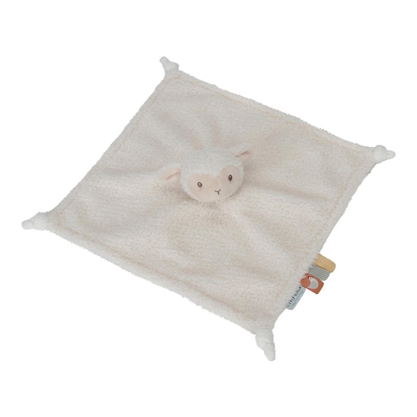 Knuffeldoekje Schaap | Little Dutch; Afbeelding: 3
