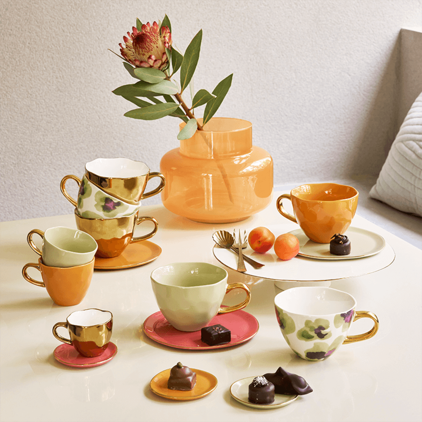 Good Morning Kop Cappuccino & Thee – caramel- Urban Nature Culture; Afbeelding: 2