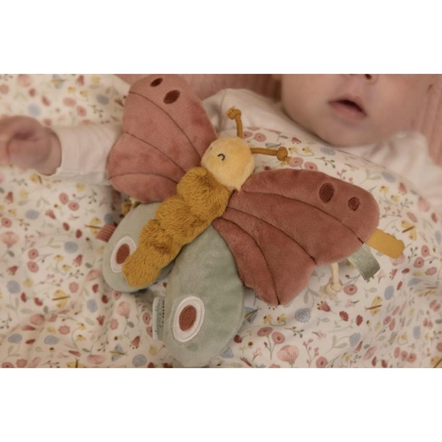 Knuffel vlinder | Little Dutch; Afbeelding: 5