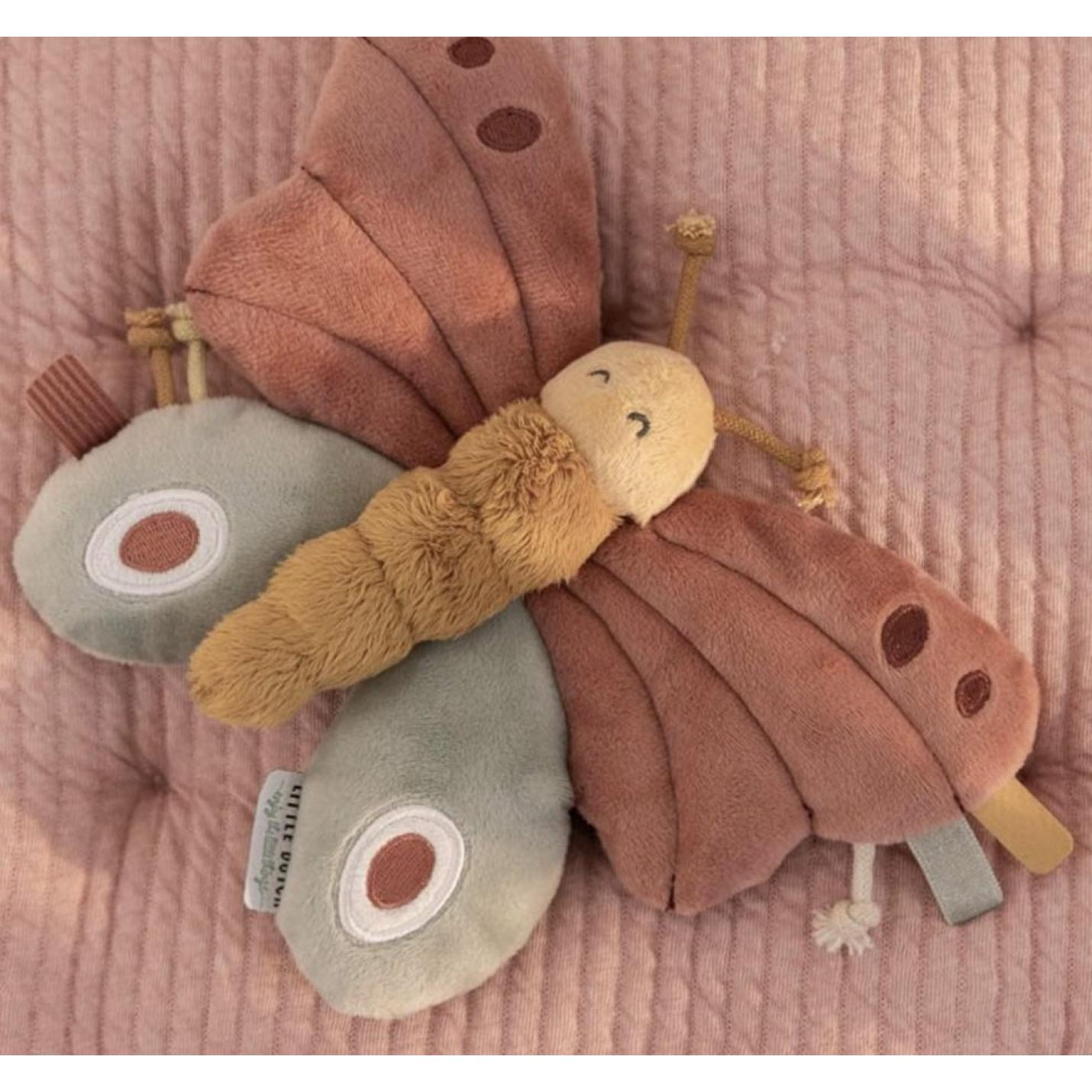Knuffel vlinder | Little Dutch; Afbeelding: 2