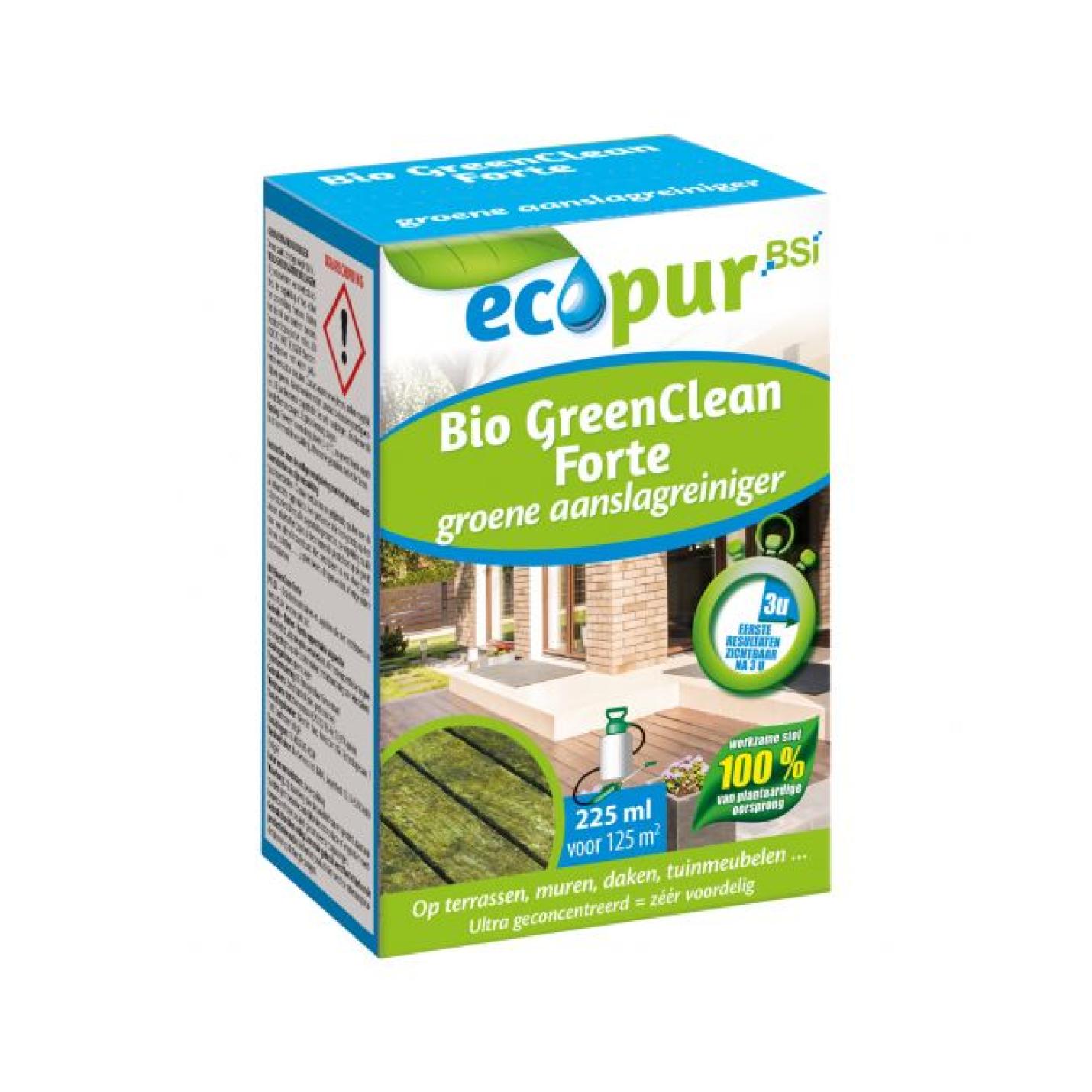 Ecopur Bio Greenclean Concentraat tegen Groene Aanslag voor 125m² 