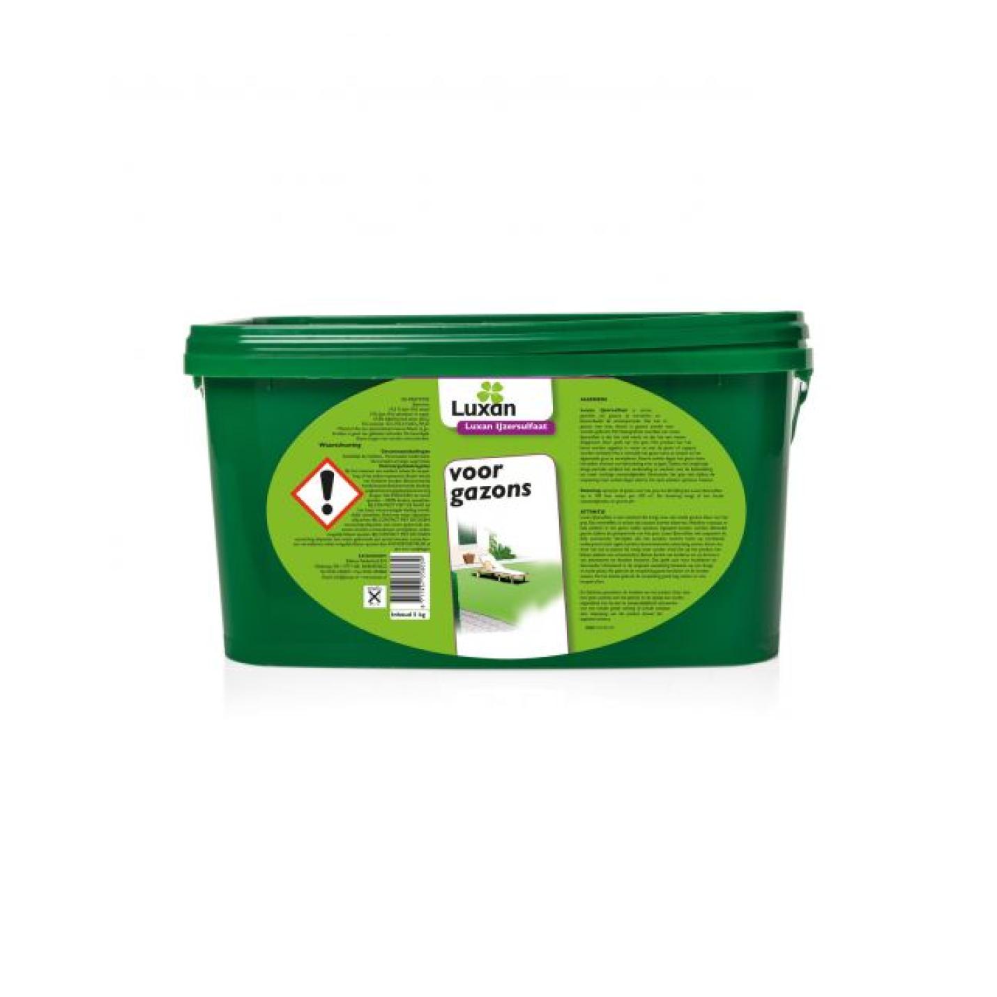 Luxan IJzersulfaat voor gazons | 5kg
