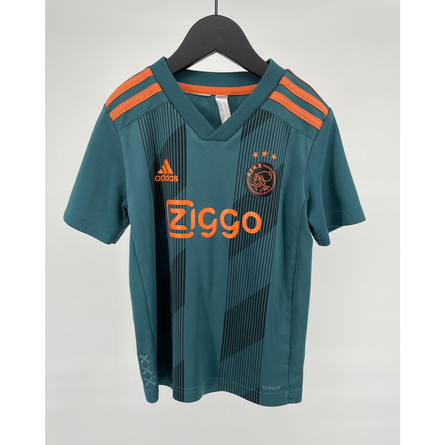 Ajax Uit Tenue Shirt en Short Groen Oranje Maat 116; Afbeelding: 3