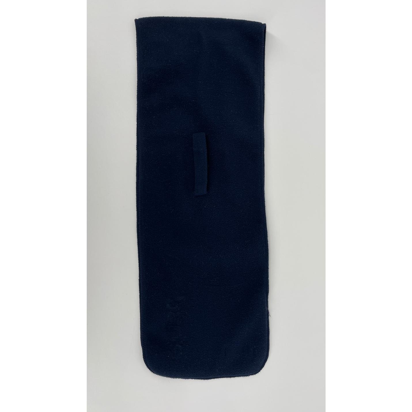 Sjaal Donkerblauw Fleece; Afbeelding: 2
