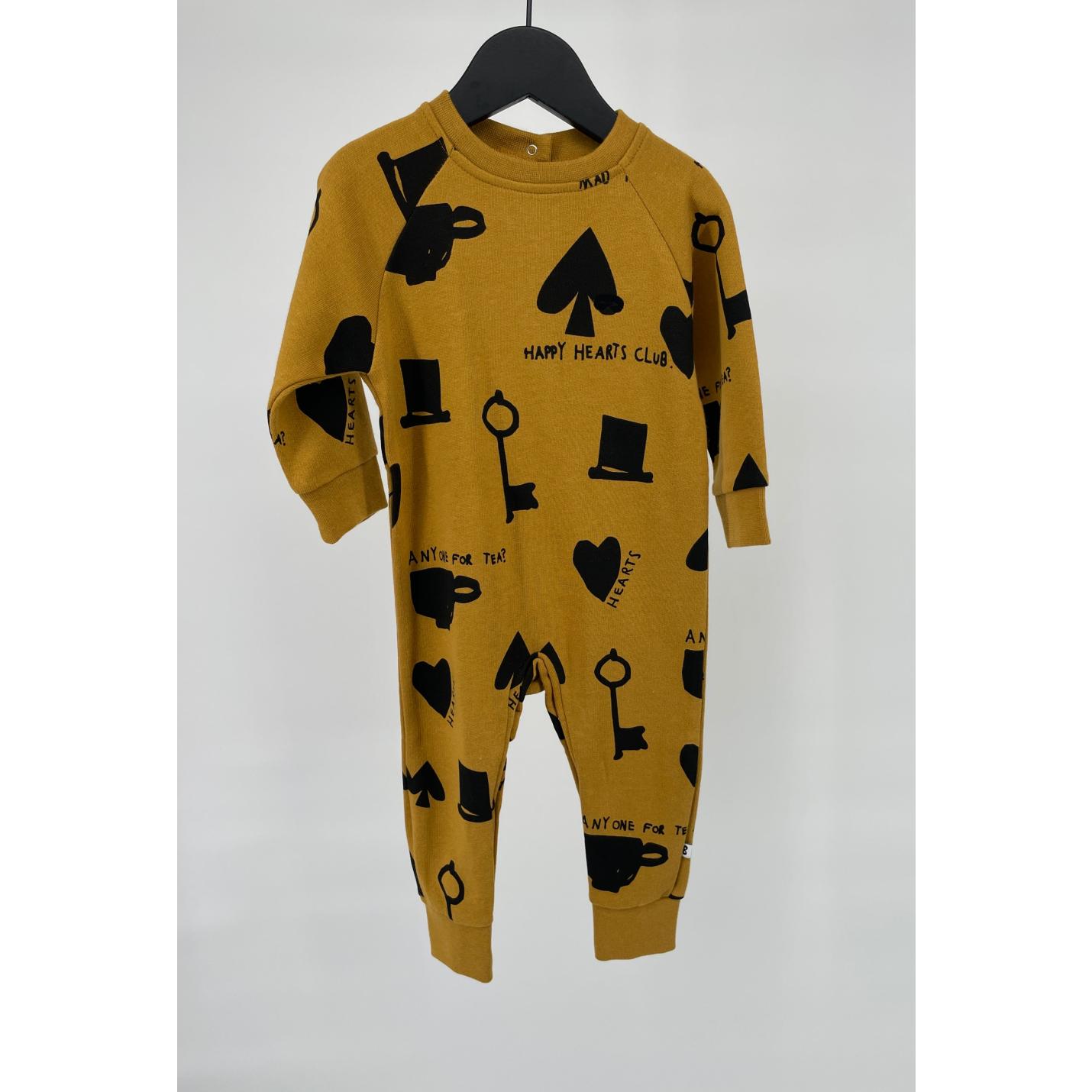 Jumpsuit Oker Geel Maat 62 / 68; Afbeelding: 2