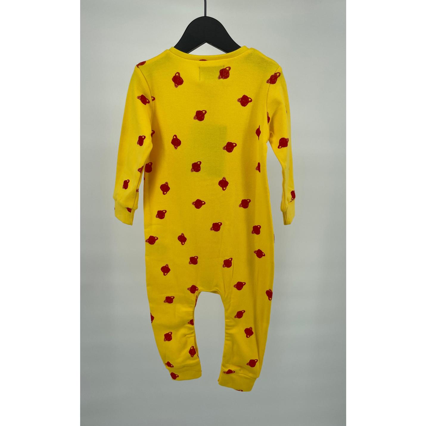 Jumpsuit Geel Rood Saturnus Maat 86 / 92; Afbeelding: 3