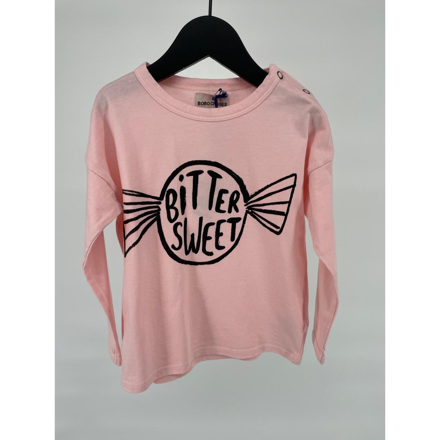 Longsleeve Roze Bitter Sweet Toffee Maat 92 / 98; Afbeelding: 2