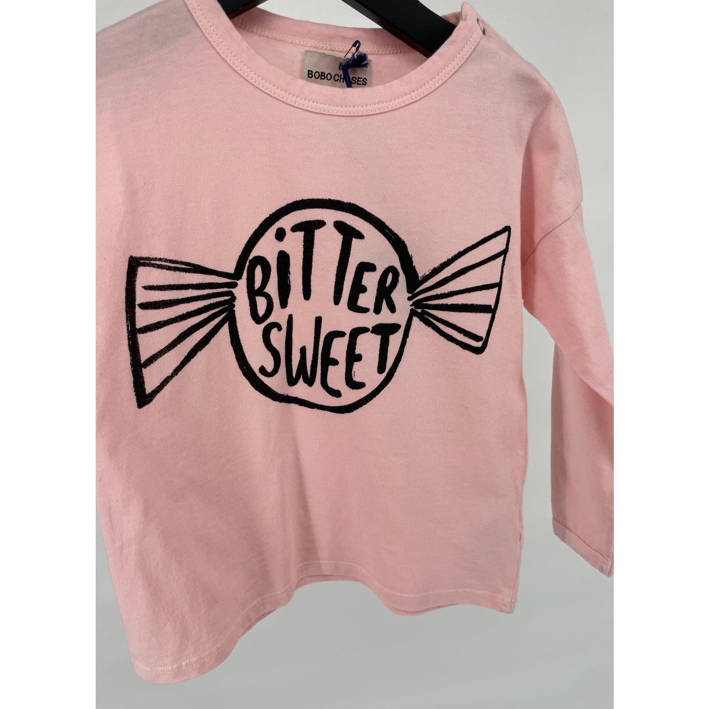 Longsleeve Roze Bitter Sweet Toffee Maat 92 / 98; Afbeelding: 4