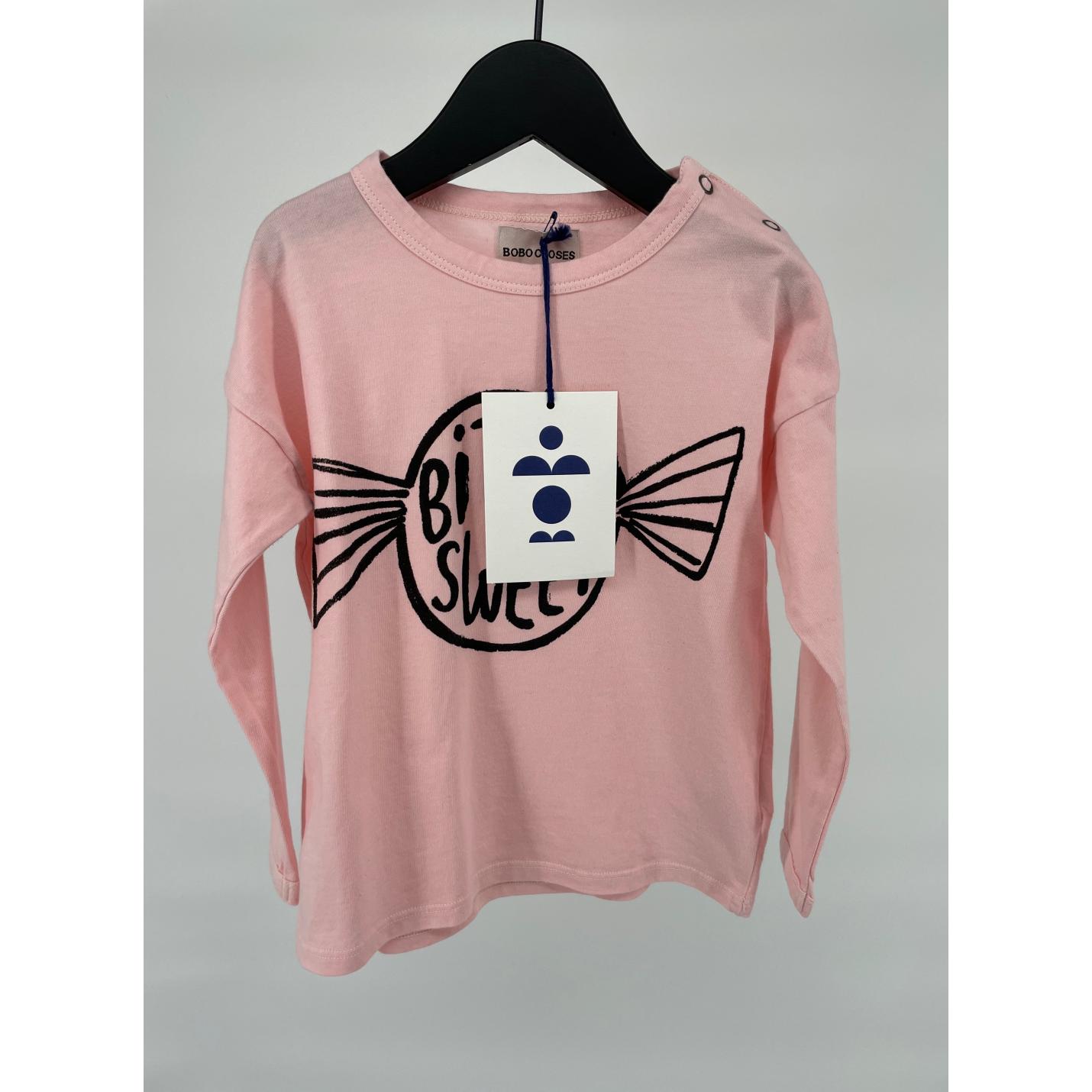 Longsleeve Roze Bitter Sweet Toffee Maat 92 / 98