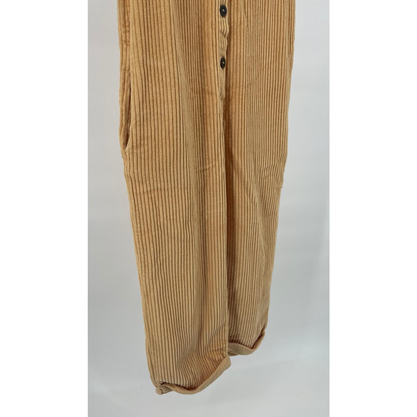 Tuinbroek Geel Beige Maat 116 / 122 NIEUW; Afbeelding: 5
