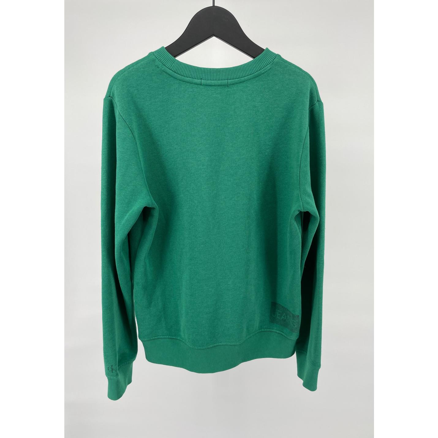 Trui Groen met Logo Maat 152; Afbeelding: 2