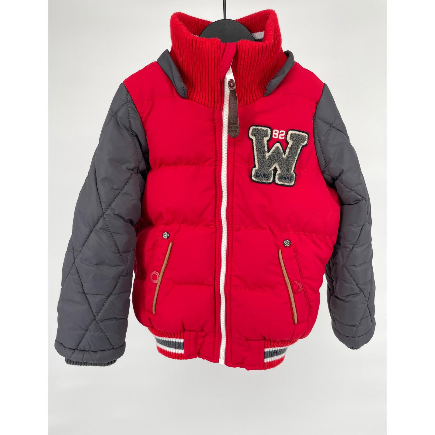 Jas Rood Grijs Maat 92; Afbeelding: 7