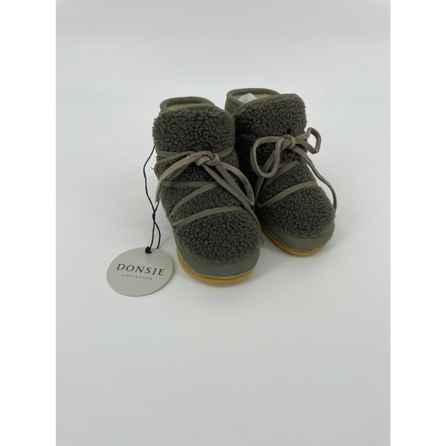 Cassi Booties Stone Nubuck Groen Maat 20; Afbeelding: 3