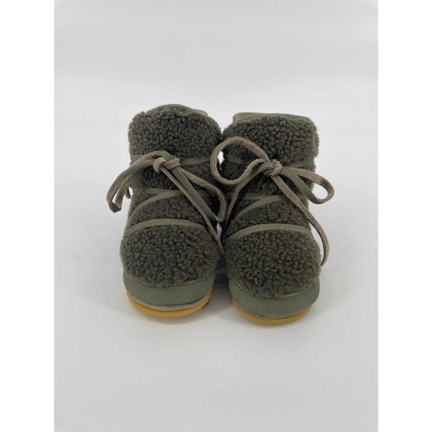 Cassi Booties Stone Nubuck Groen Maat 20; Afbeelding: 2