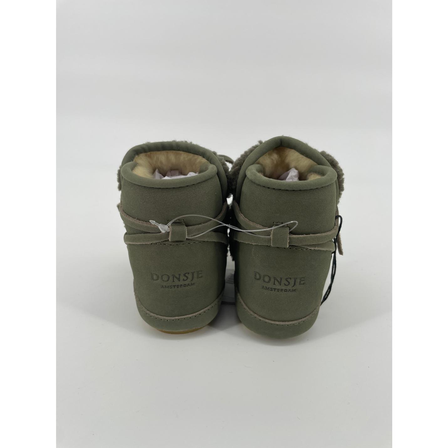 Cassi Booties Stone Nubuck Groen Maat 20; Afbeelding: 4
