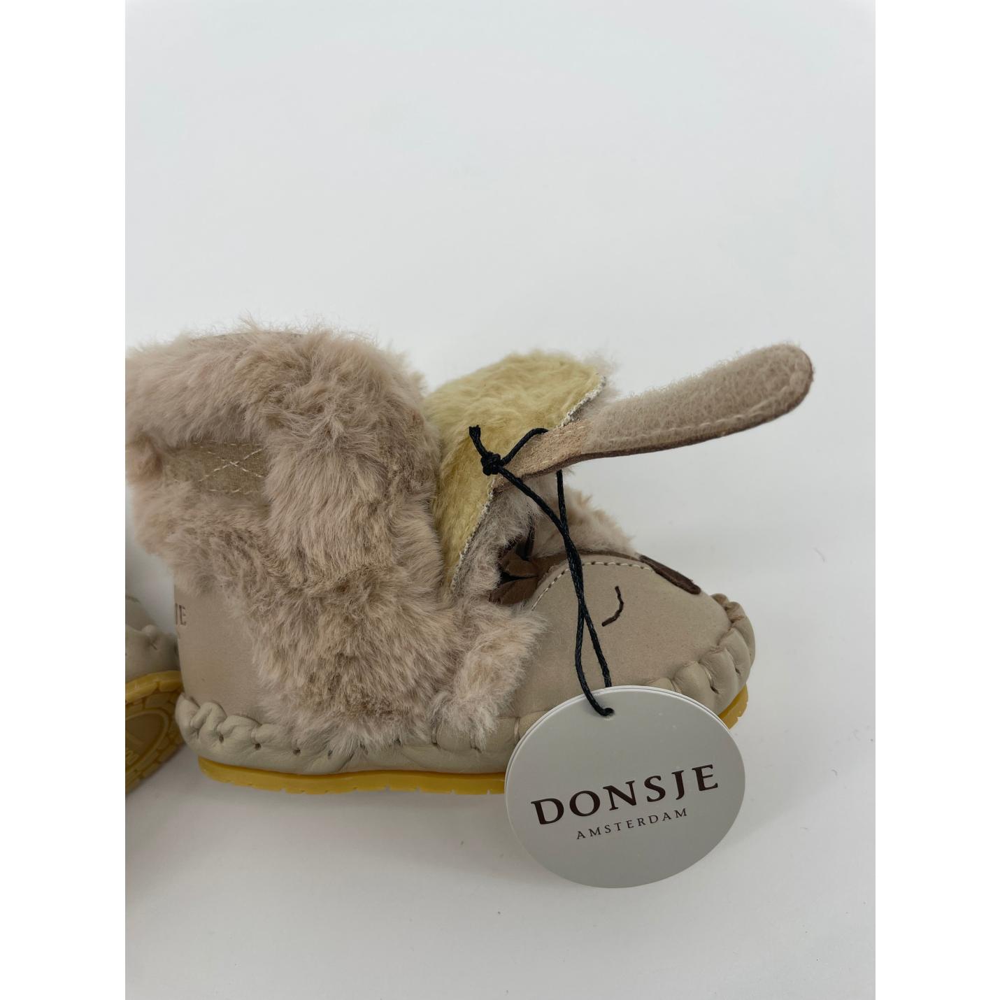 Kapi Exclusive Owl Boots Beige Leer Faux Fur Maat 20; Afbeelding: 8