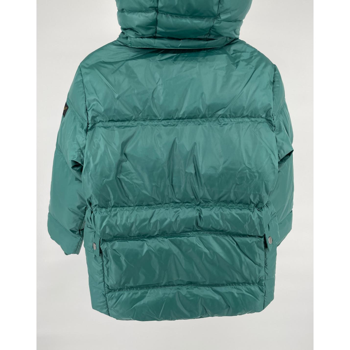 Winterjas Dons Parka Groen Maat 122; Afbeelding: 5