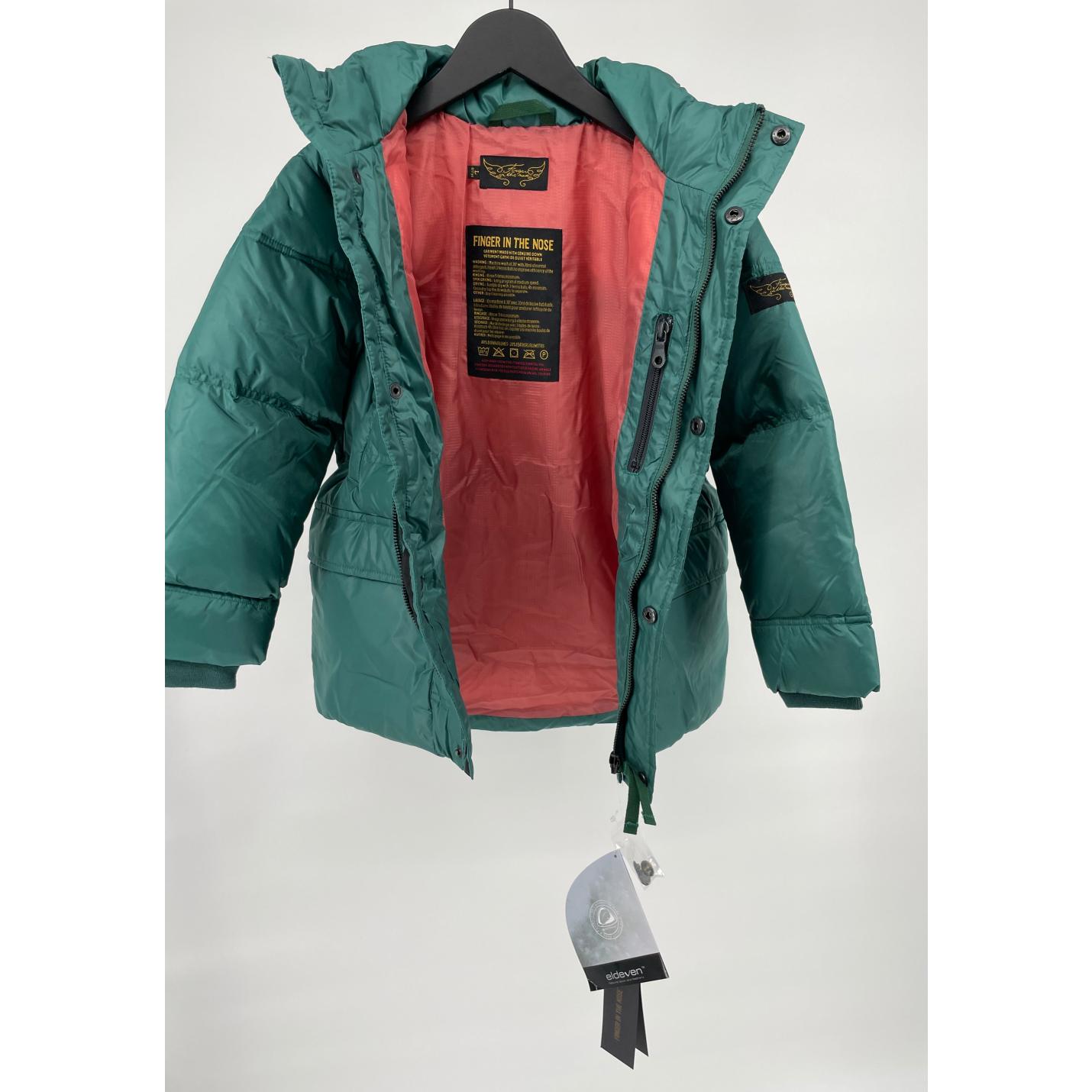 Winterjas Dons Parka Groen Maat 122; Afbeelding: 9