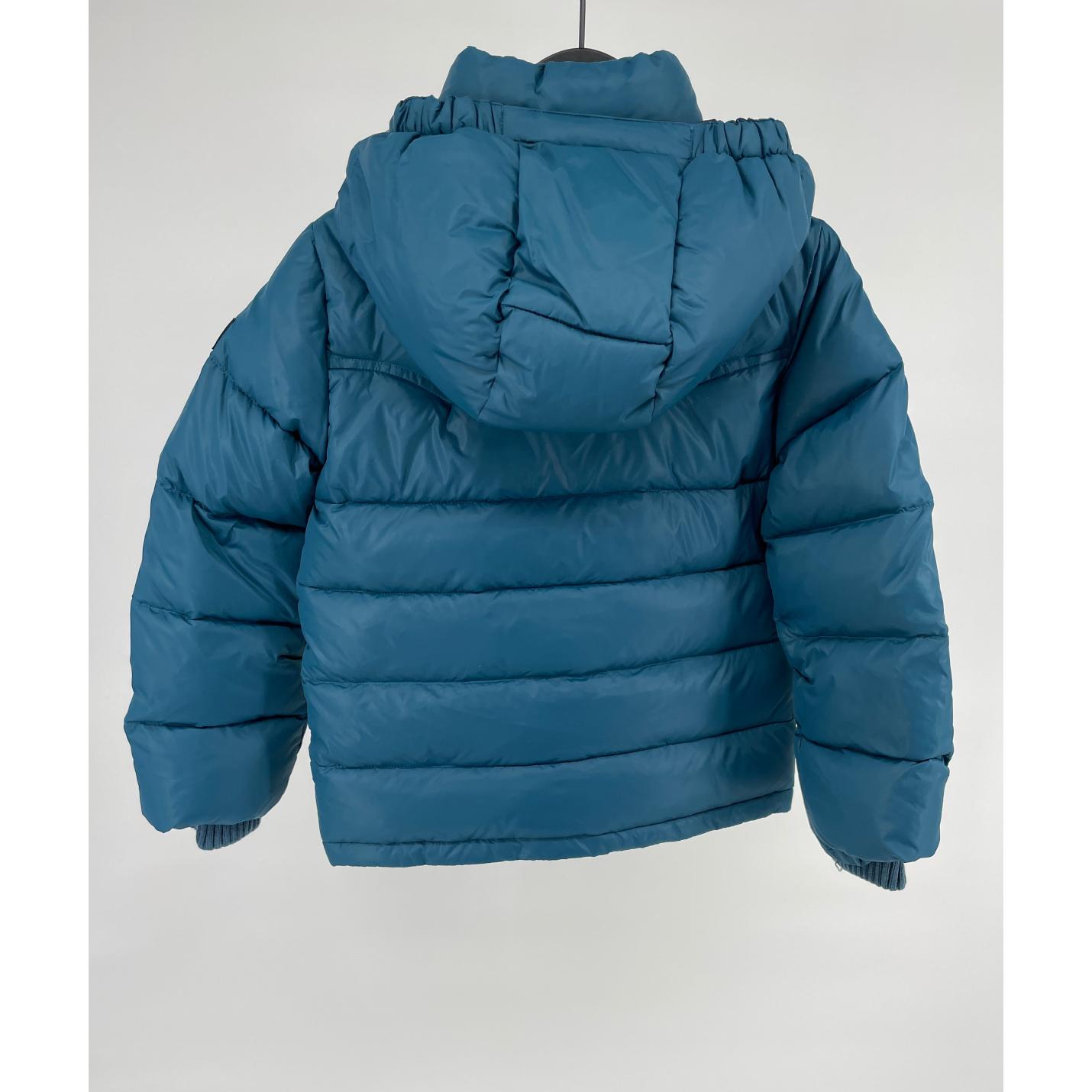 Winterjas Petrol Blauw Dons Maat 122; Afbeelding: 2