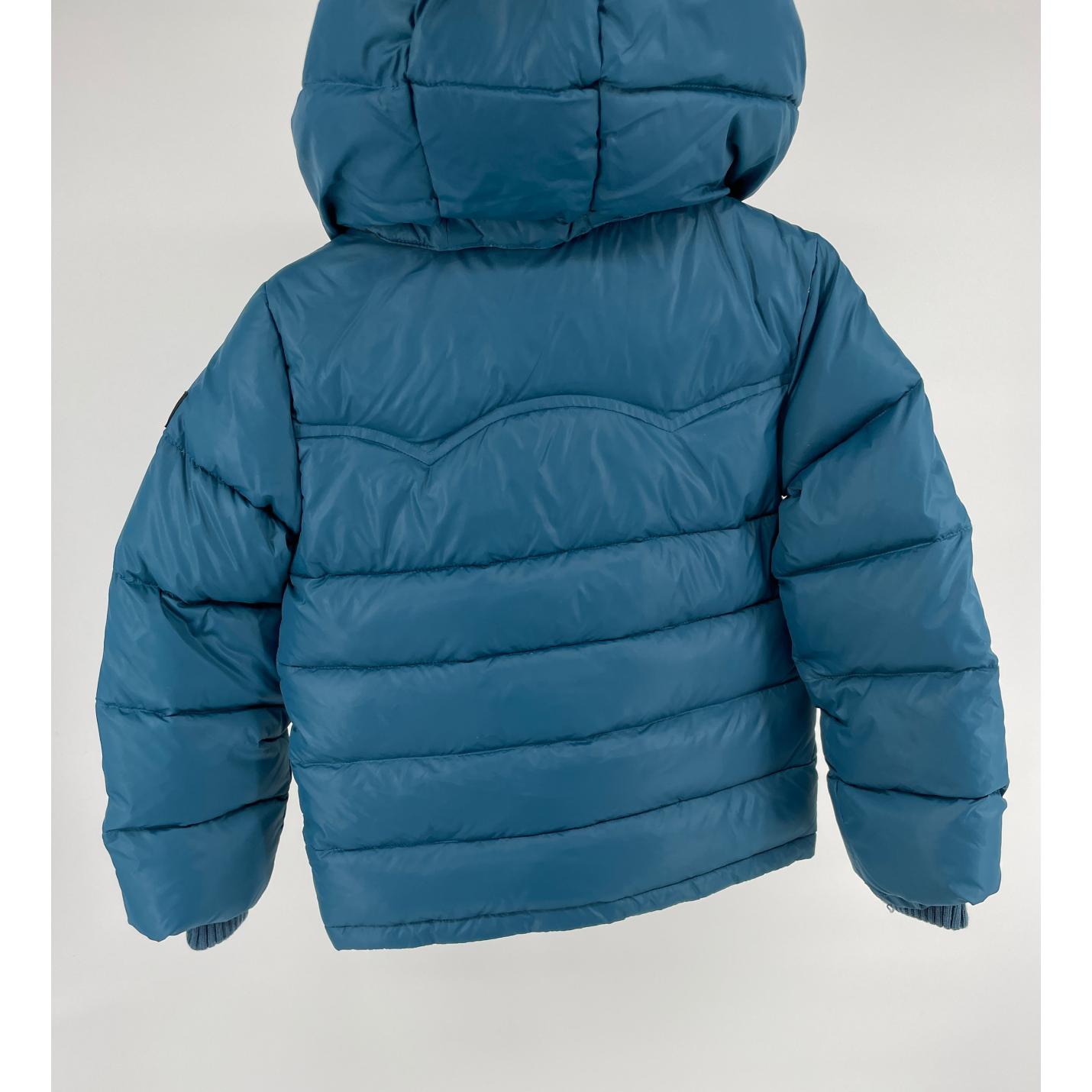 Winterjas Petrol Blauw Dons Maat 122; Afbeelding: 5