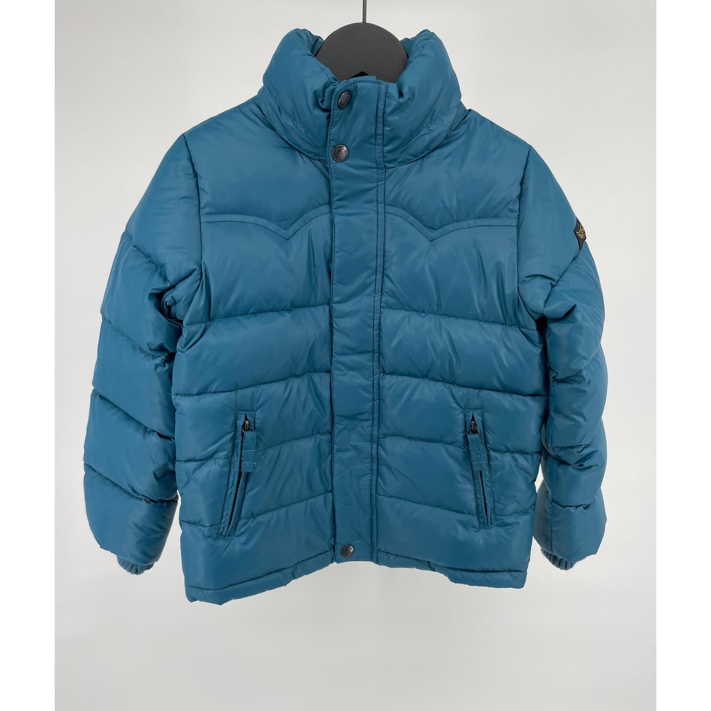 Winterjas Petrol Blauw Dons Maat 122; Afbeelding: 7