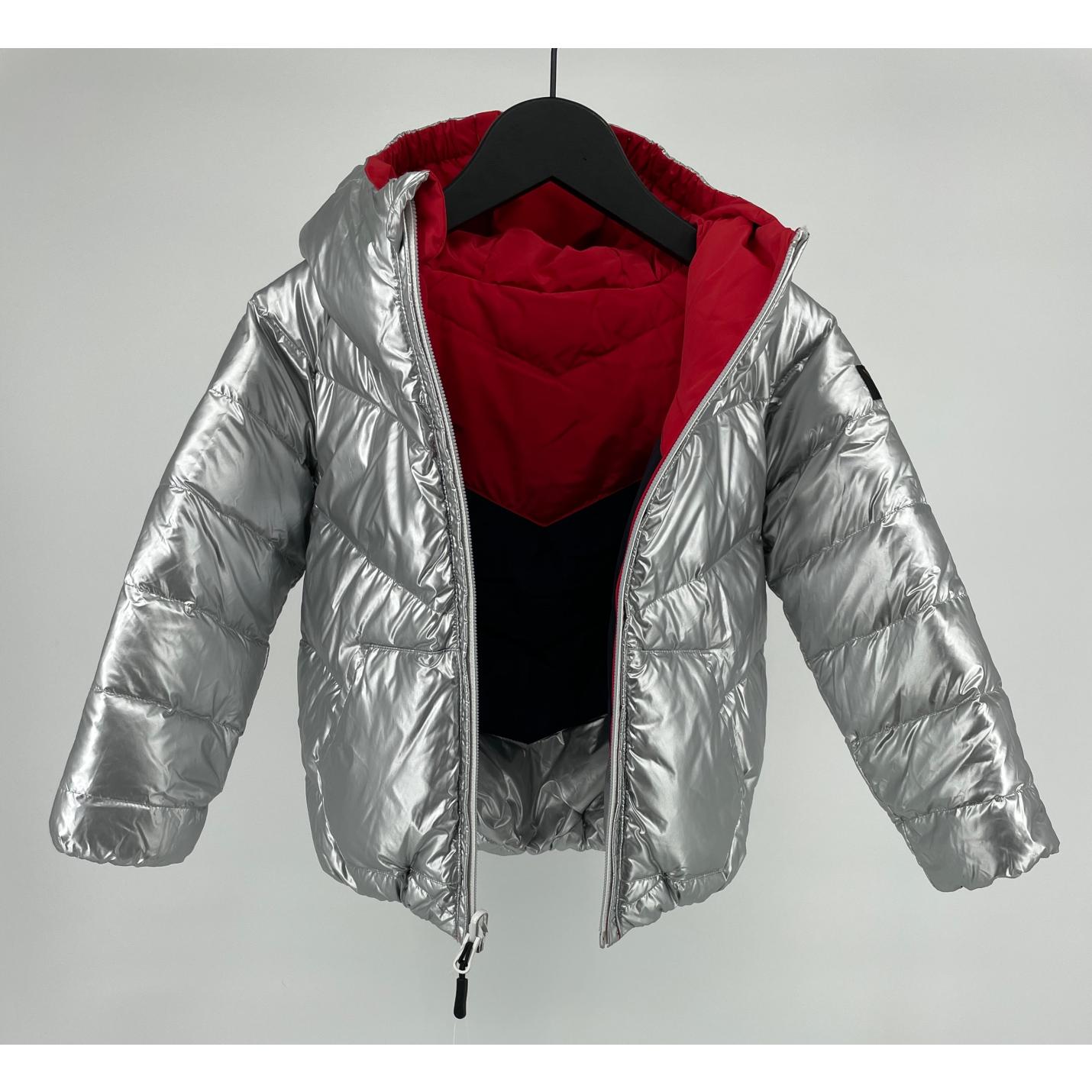 Jas Dons Reversible Zilver Maat 110; Afbeelding: 12