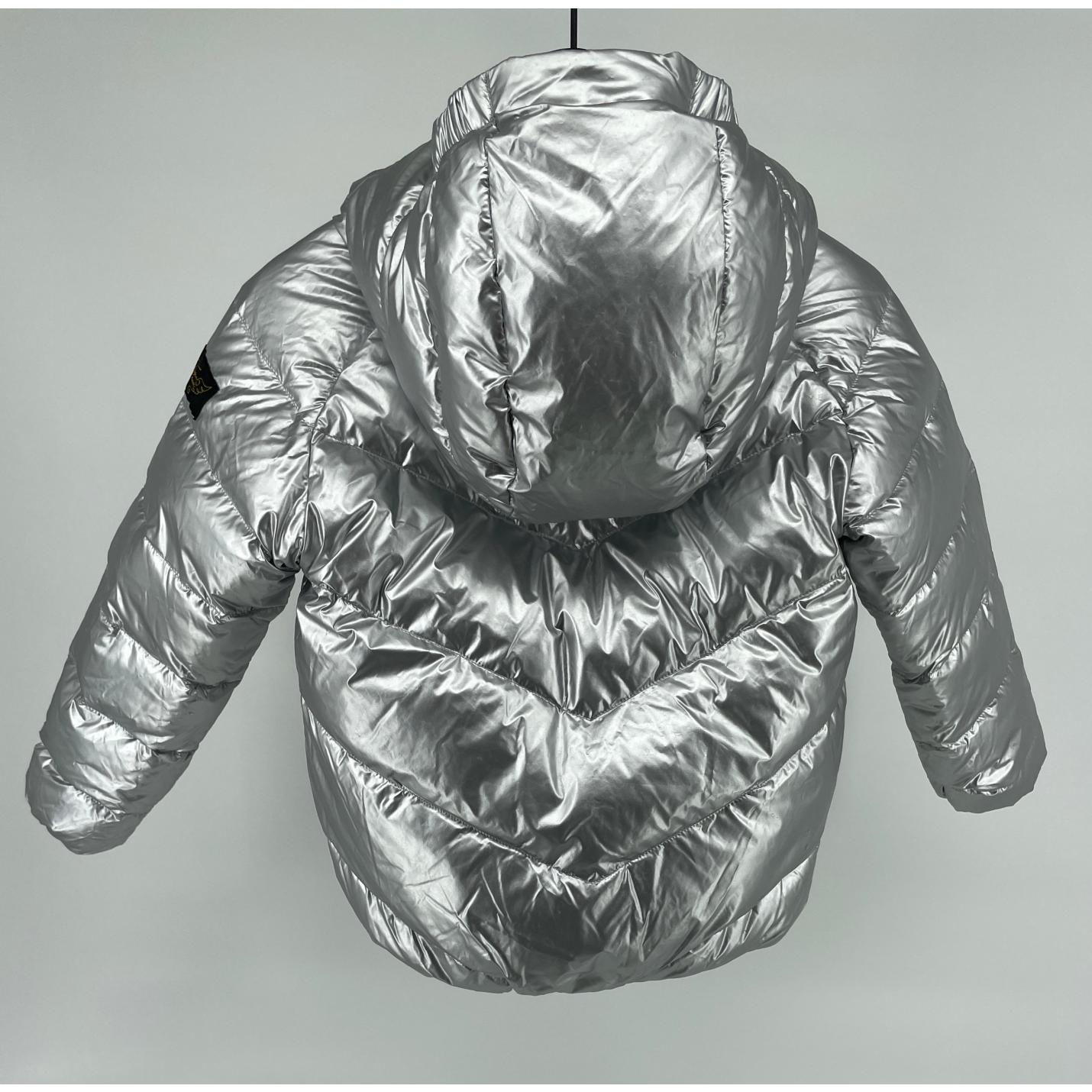 Jas Dons Reversible Zilver Maat 110; Afbeelding: 10