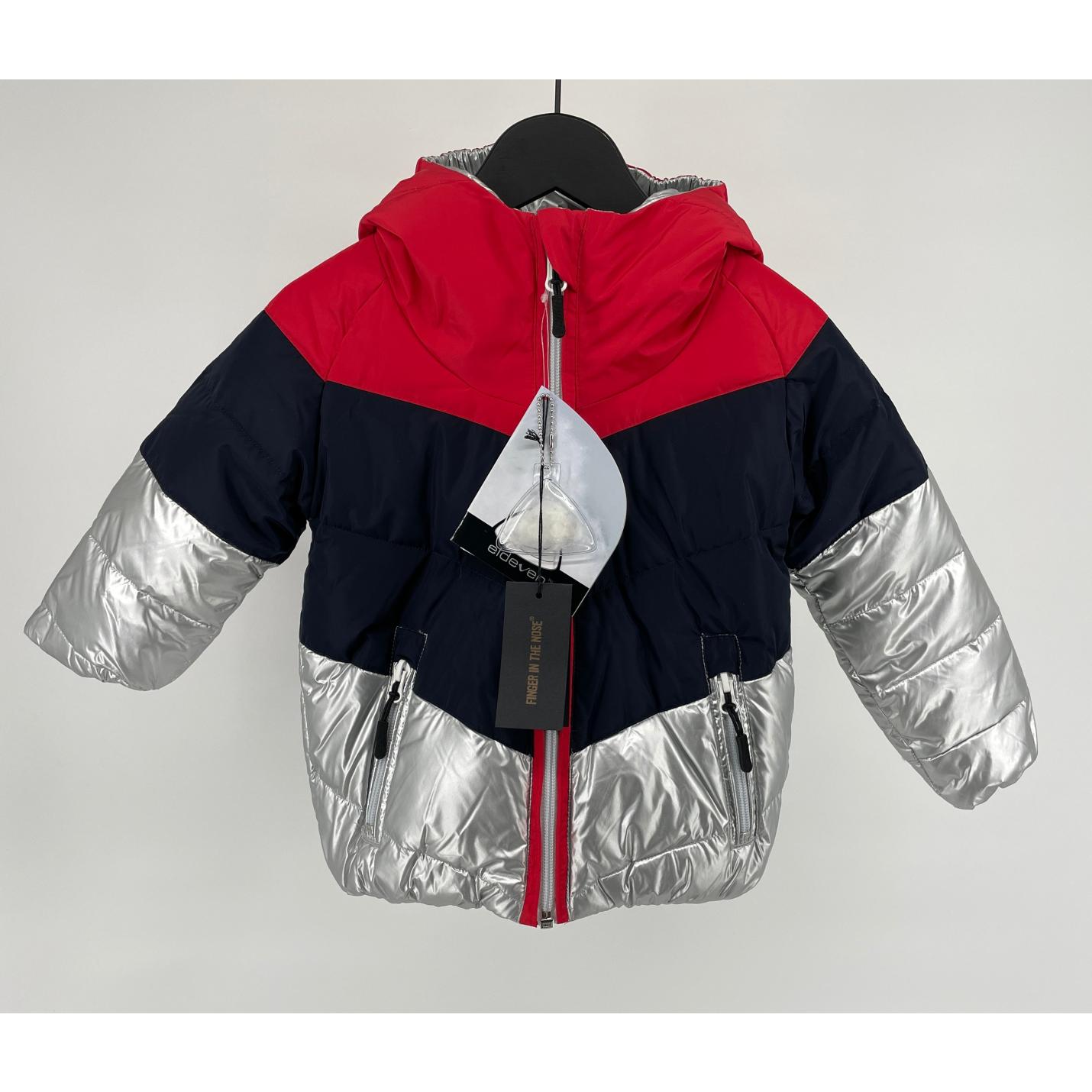 Jas Dons Reversible Zilver Maat 110; Afbeelding: 2