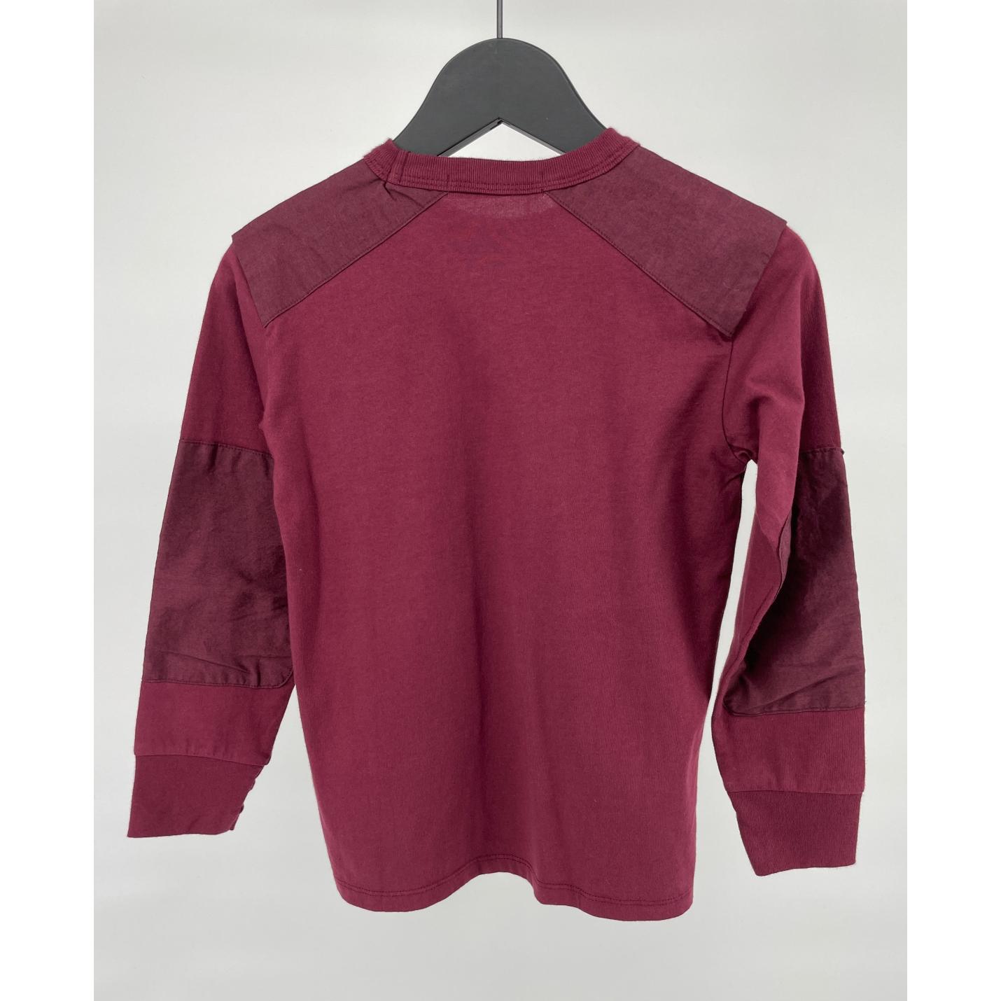 Longsleeve Bordeaux Rood Maat 122; Afbeelding: 3